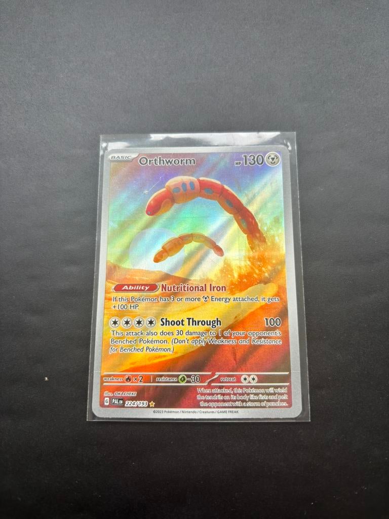 Orthworm 224 paldea evolved, Ophalen of Verzenden, Zo goed als nieuw