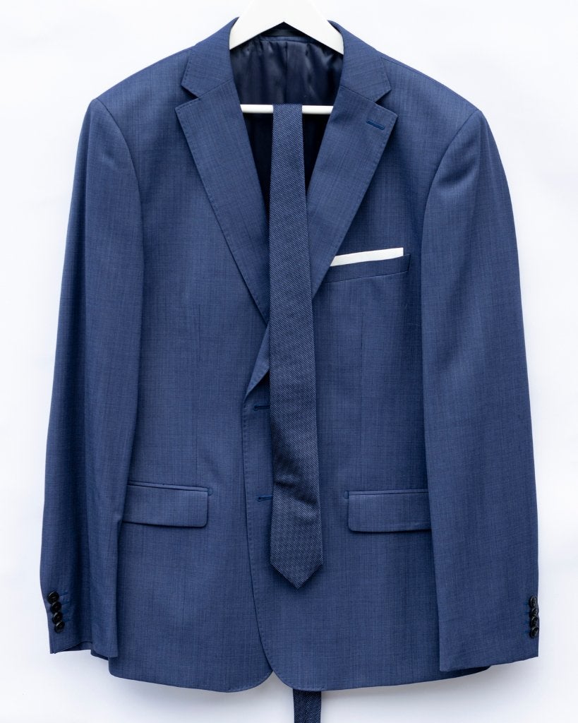 Herencolbert, Kleding | Heren, Kostuums en Colberts, Maat 52/54 (L), WE, Blauw, Ophalen of Verzenden