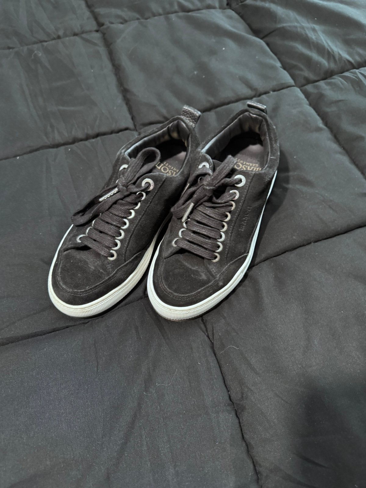 Zwarte Mason Garments schoenen maat 36, Ophalen of Verzenden, Gedragen, Zwart, Sneakers of Gympen