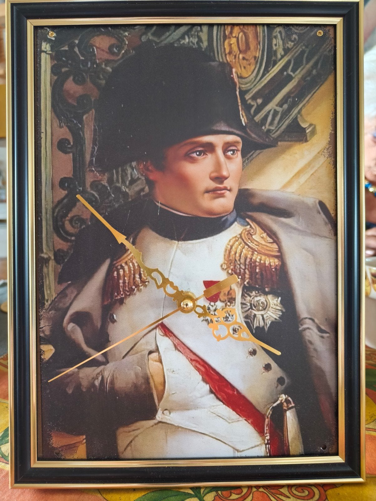 Wandklok met Napoleon Bonaparte portret, Ophalen of Verzenden