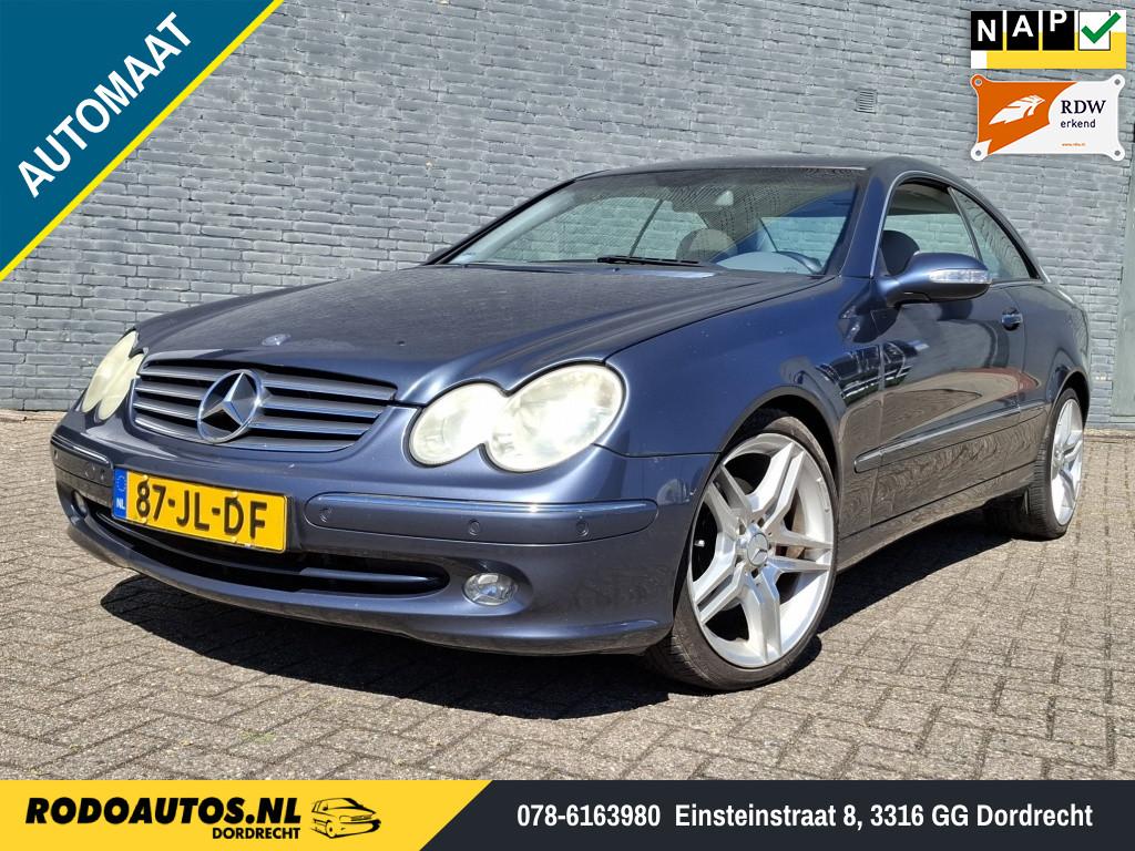Mercedes-Benz CLK-Klasse Coupé 240 Elegance Automaat Schuif, Auto's, Automaat, Gebruikt, 2597 cc, Bedrijf