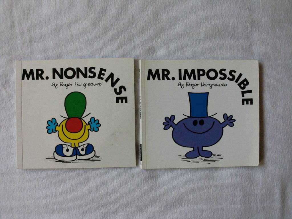 Roger Hargreaves - Mr. Impossible & Mr. Nonsense, Fictie algemeen, Roger Hargreaves, Ophalen of Verzenden, Zo goed als nieuw