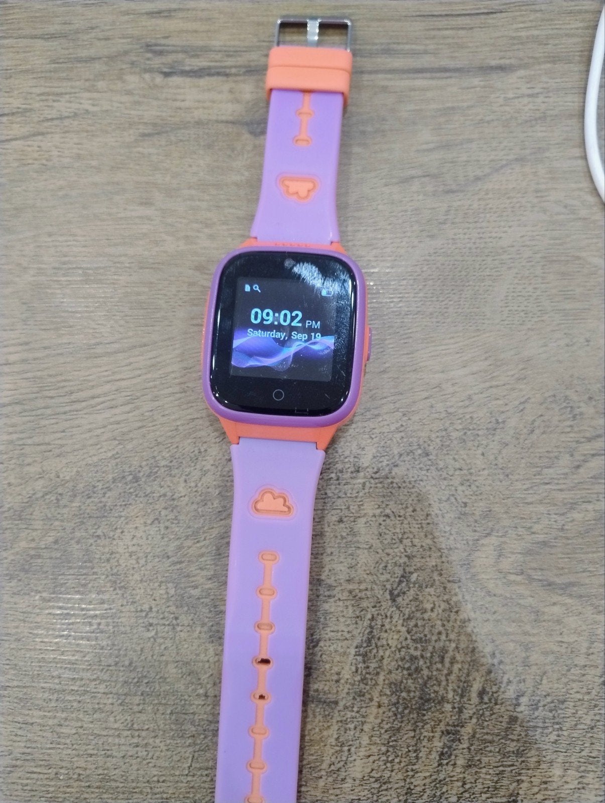 Smartwatch voor kinderen met 4G bellen, GPS en schoolmodus, Ophalen of Verzenden, Gebruikt, Roze, Jongen of Meisje