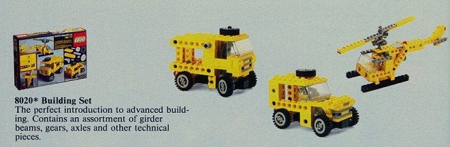 Lego Technic Universal Building Set 8020 Building Set, Inclusief instructies, Lego, Ophalen of Verzenden, Zo goed als nieuw