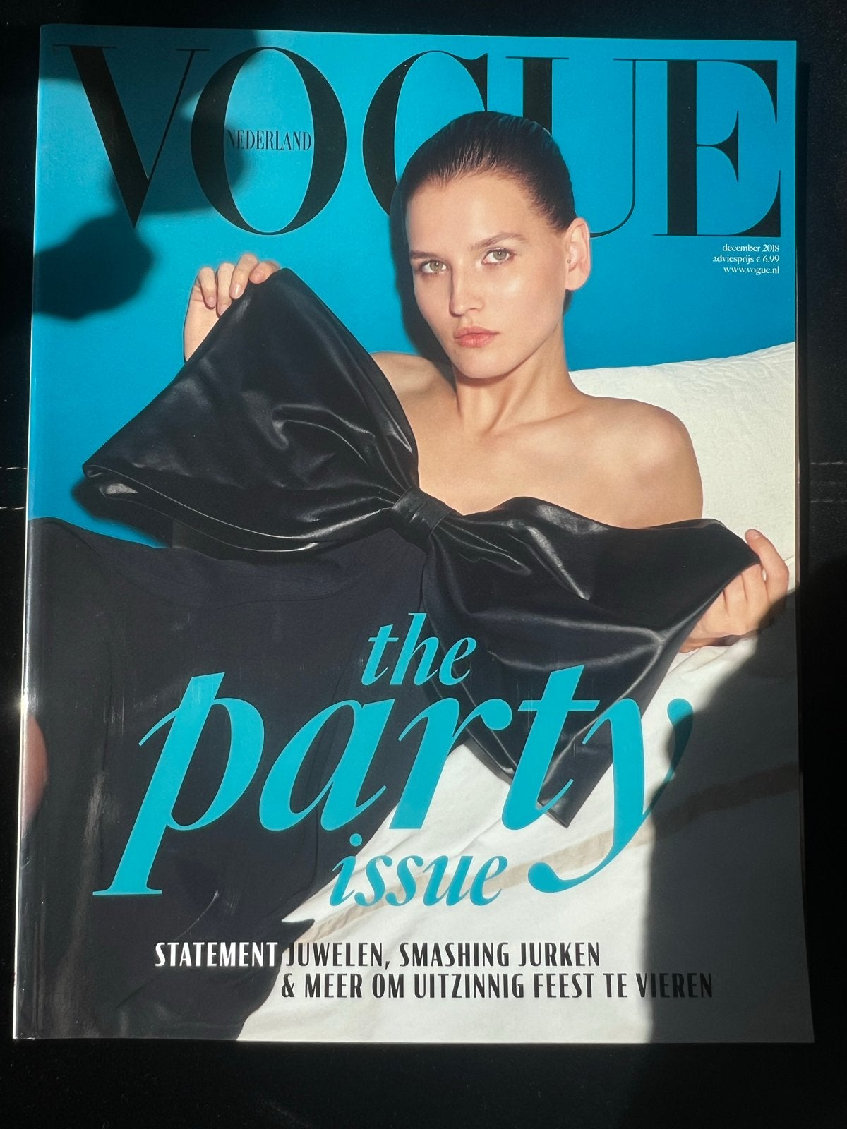 Vogue Nederland December 2018 - The Party Issue, Ophalen of Verzenden, Zo goed als nieuw, Glossy