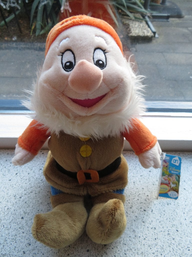 Dwerg Disney Happy merk Nicotoy AH Albert Heijn, Kinderen en Baby's, Disney, Albert Heijn, Overige typen, Nieuw