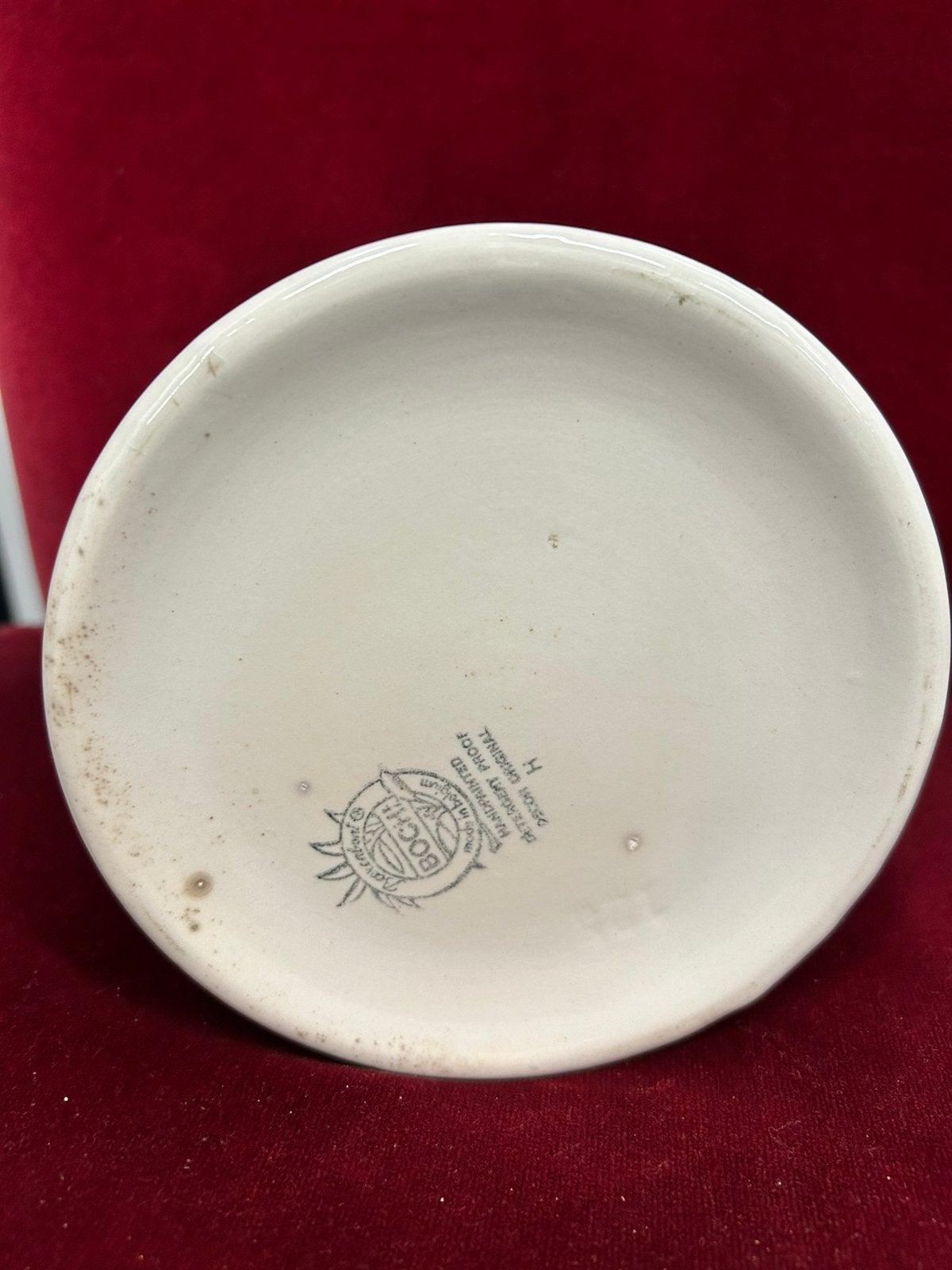 Vintage boerenbont voorraadpot , Pounbelle de table, Overige typen, Div, Ophalen of Verzenden, Zo goed als nieuw