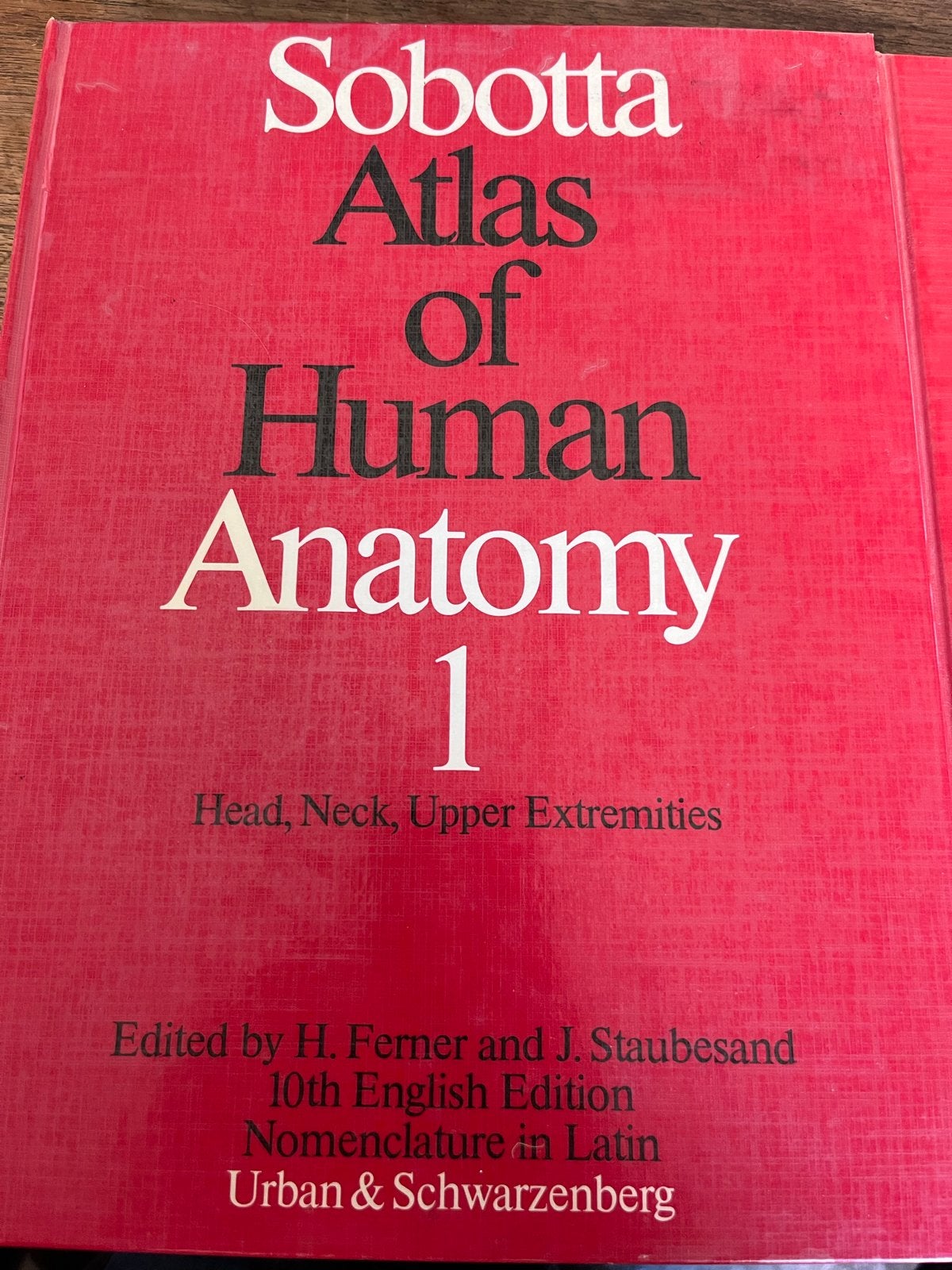 Sobotta Atlas of Human Anatomy - Deel 1 & 2 (10e editie), Boeken, Ophalen, Beta, Zo goed als nieuw, WO