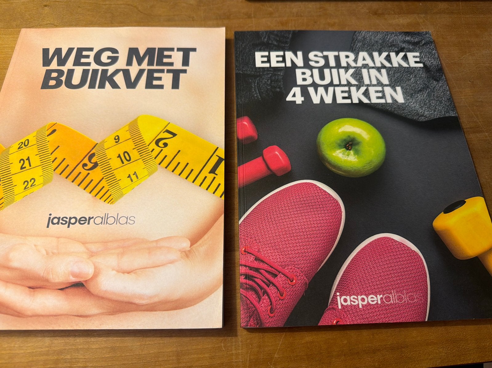 Jasper Alblas: Weg met Buikvet & Strakke Buik in 4 Weken, Ophalen of Verzenden, Zo goed als nieuw, Dieet en Voeding