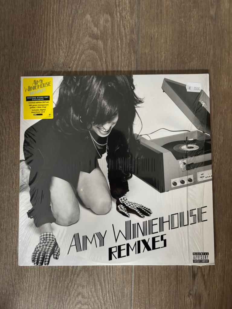 Amy winehouse remixes dubbel gekleurd vinyl , nieuwstaat ,, Cd's en Dvd's, Vinyl | Pop, Ophalen of Verzenden, Zo goed als nieuw