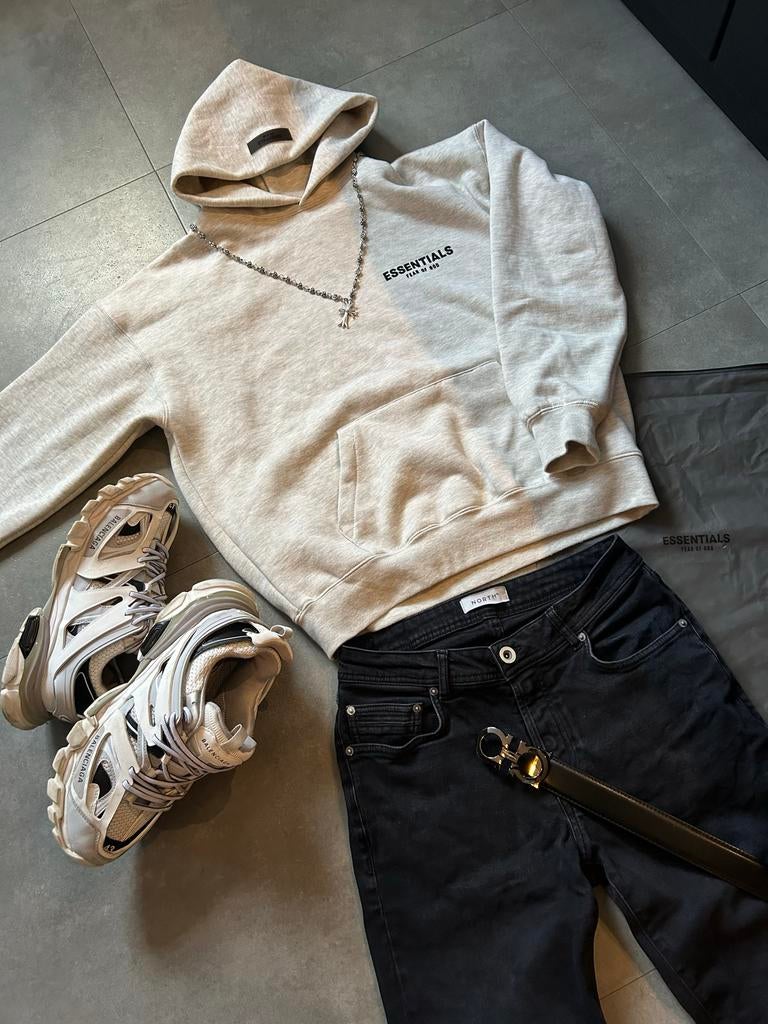 Essentials Sweater Light Oatmeal Grey - Nieuwstaat, Kleding | Heren, Overige Herenkleding, Nieuw, Ophalen of Verzenden