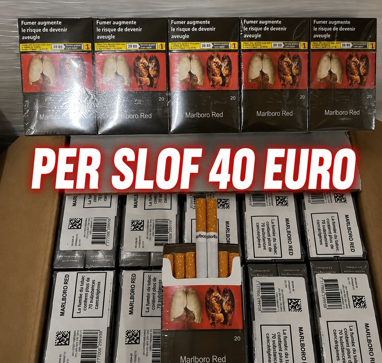 Marlboro Red sigaretten - Per slof, Ophalen, Nieuw, Overige typen