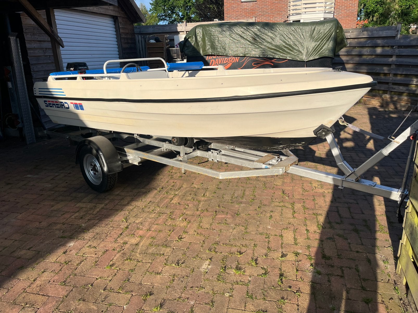 Seabird 700 console boot, Watersport en Boten, Sloepen, Ophalen, Gebruikt