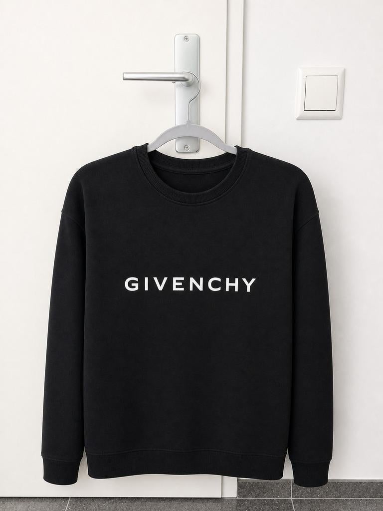 Originele Givenchy Zwarte Sweater - Maat XL. Weg = pech!, Zwart, Maat 46/48 (XL) of groter, Ophalen of Verzenden, Zo goed als nieuw