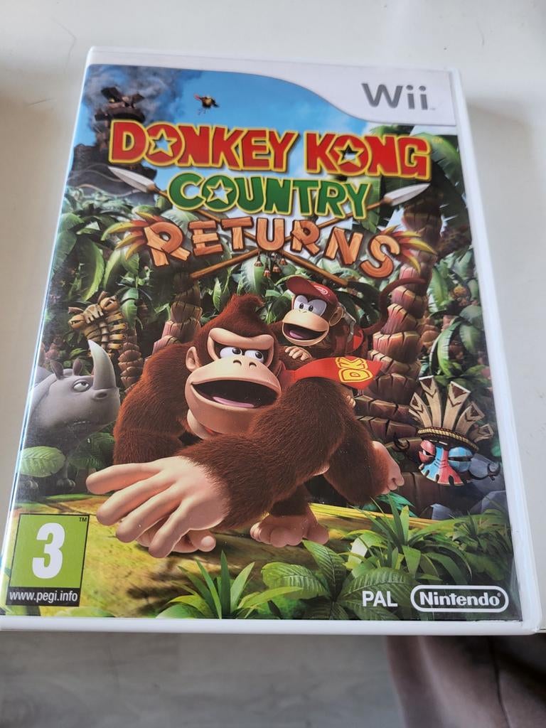 Wii donkey kong, Avontuur en Actie, Ophalen of Verzenden, Zo goed als nieuw, 3 spelers of meer