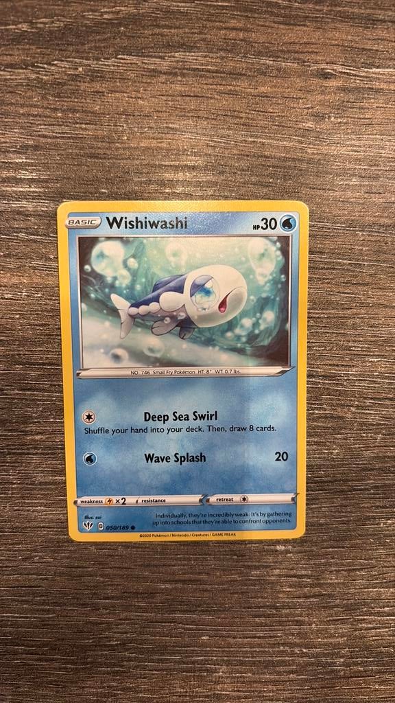 DAA Wishiwashi 050/189, Ophalen of Verzenden, Zo goed als nieuw