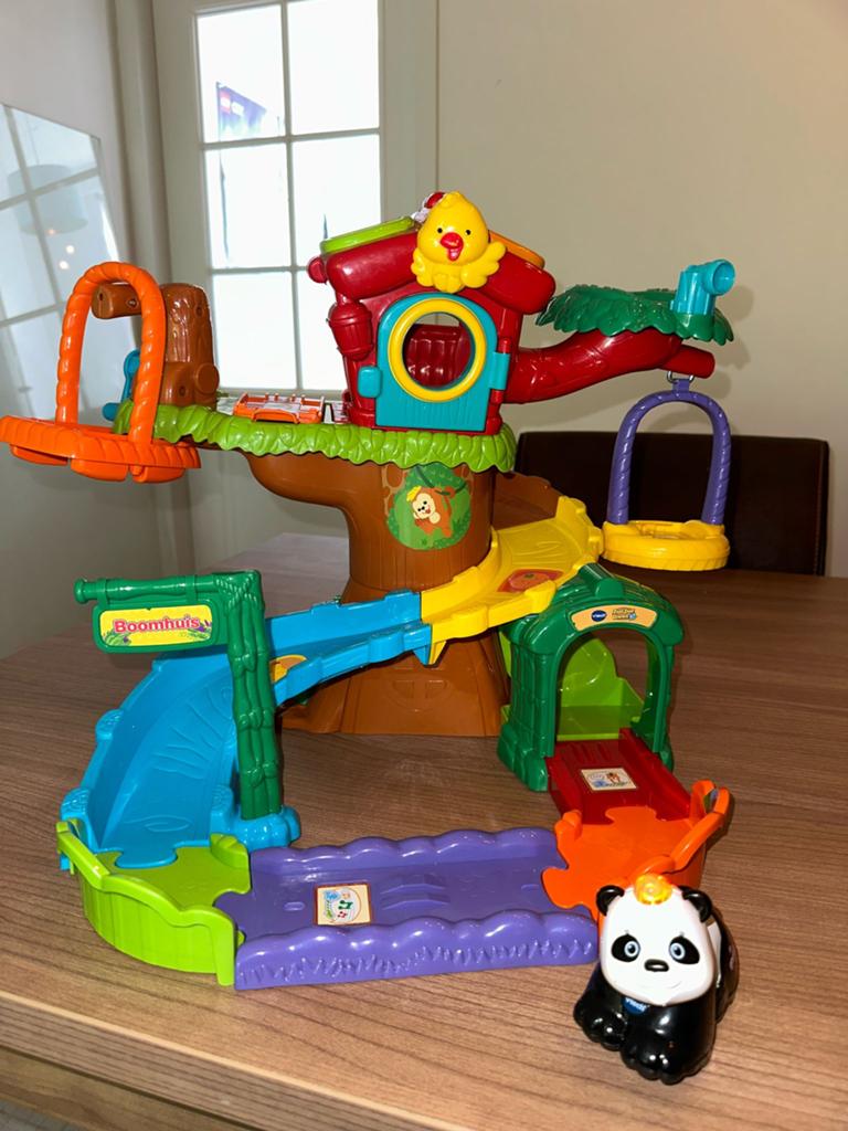 VTech Zoef Zoef Dieren Boomhut Speelset met Panda, Ophalen, Gebruikt, Jongen of Meisje