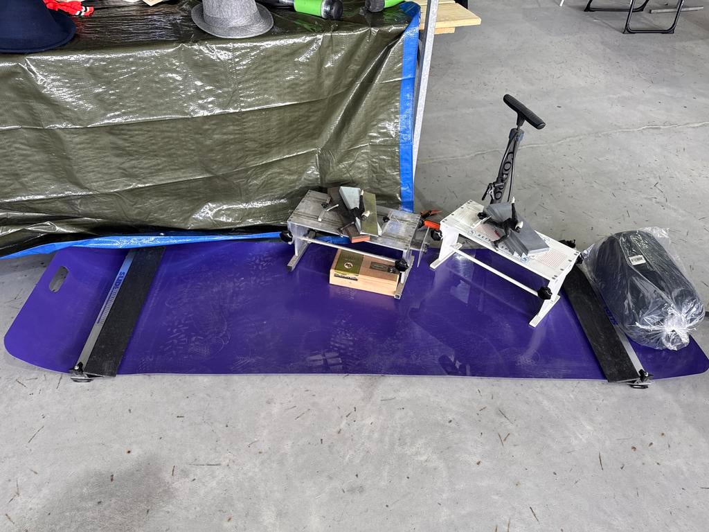 Schaatsplank voor droogtraining - Ideaal voor zomer, Sport en Fitness, Ophalen of Verzenden, Gebruikt