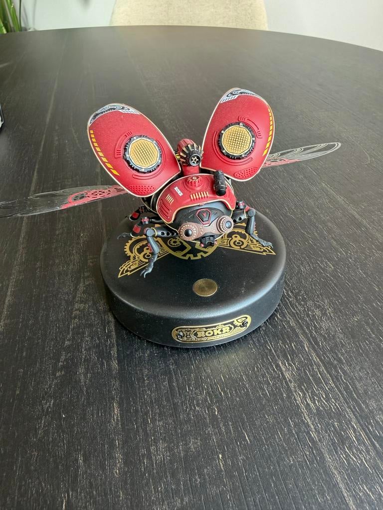 ROKR Robotime Scout Beetle MI02 Mechanische Kever Model, Ophalen of Verzenden, Zo goed als nieuw