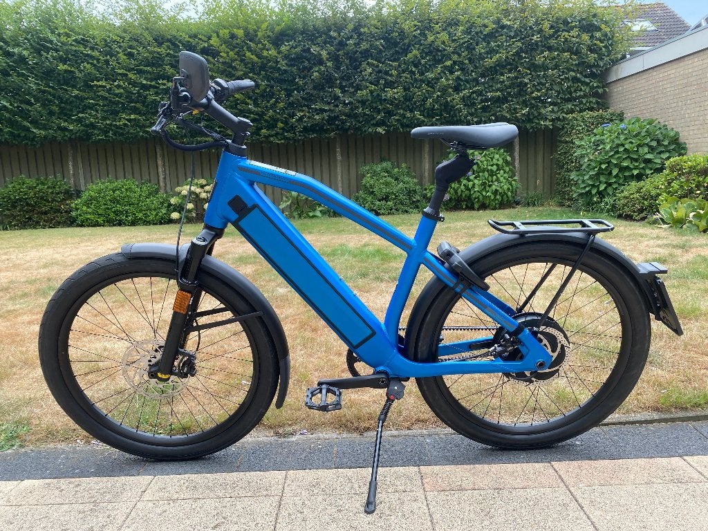 Stromer st2. Vol geveerd! 983 accu. slecht 1940km. Belt. L., Fietsen en Brommers, Elektrische fietsen, Ophalen, Zo goed als nieuw