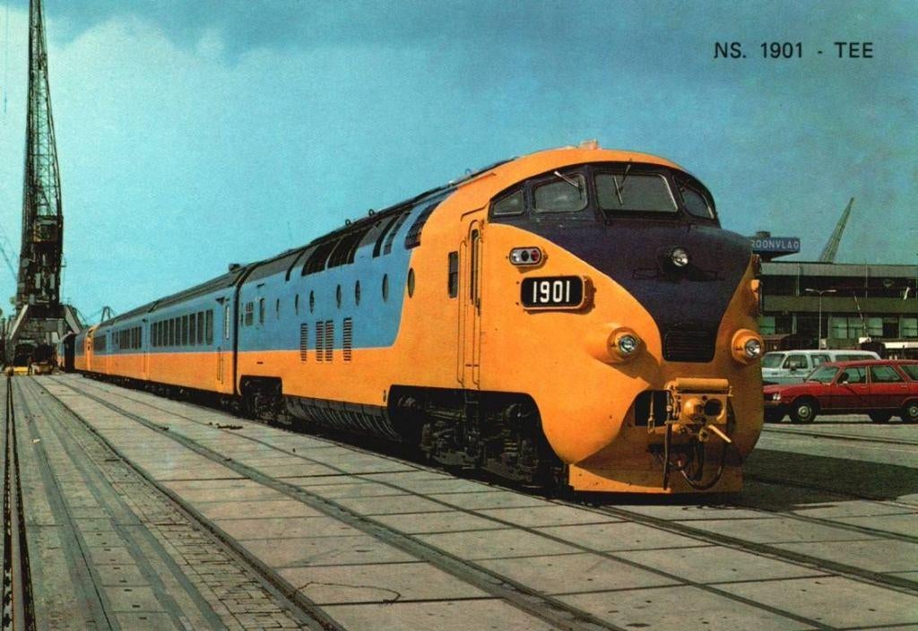 NS 1901 - TEE, Verzenden, Nieuw, Trein, Kaart of Prent