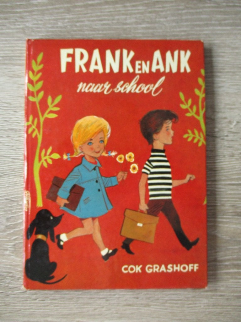 Frank en Ank naar school - Cok Grashoff, Ophalen of Verzenden, Gelezen, Fictie algemeen