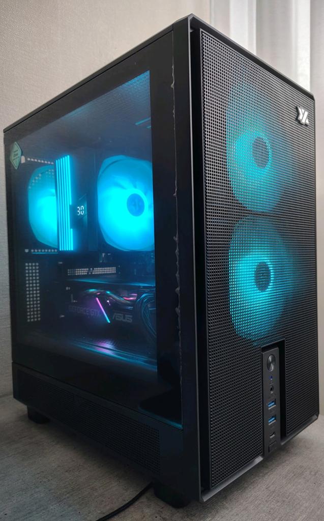 Game PC - 5600G / 16GB DDR4 / 500GB M.2 / ASUS GTX 1660S Evo, Computers en Software, Desktop Pc's, Ophalen, Zo goed als nieuw