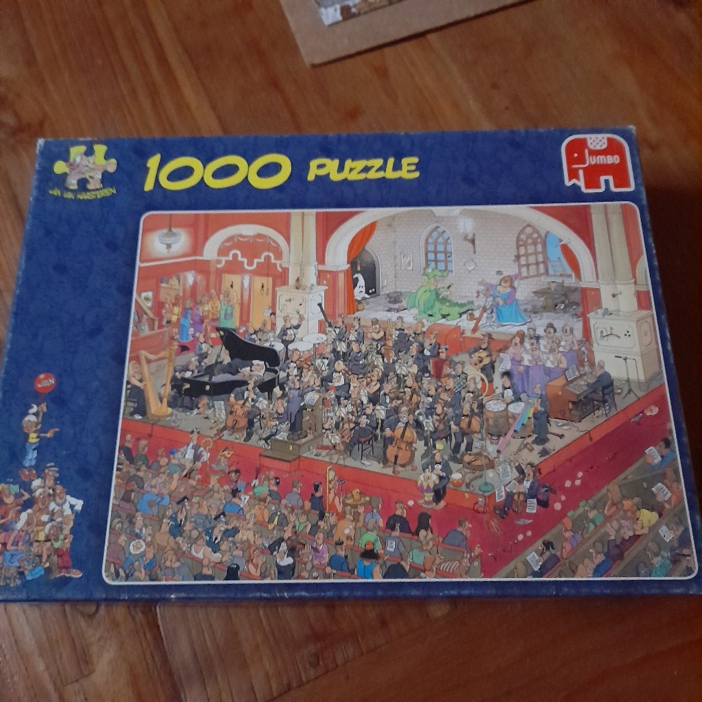 Jan van Haasteren puzzels, Hobby en Vrije tijd, Ophalen of Verzenden, 500 t/m 1500 stukjes, Zo goed als nieuw, Legpuzzel