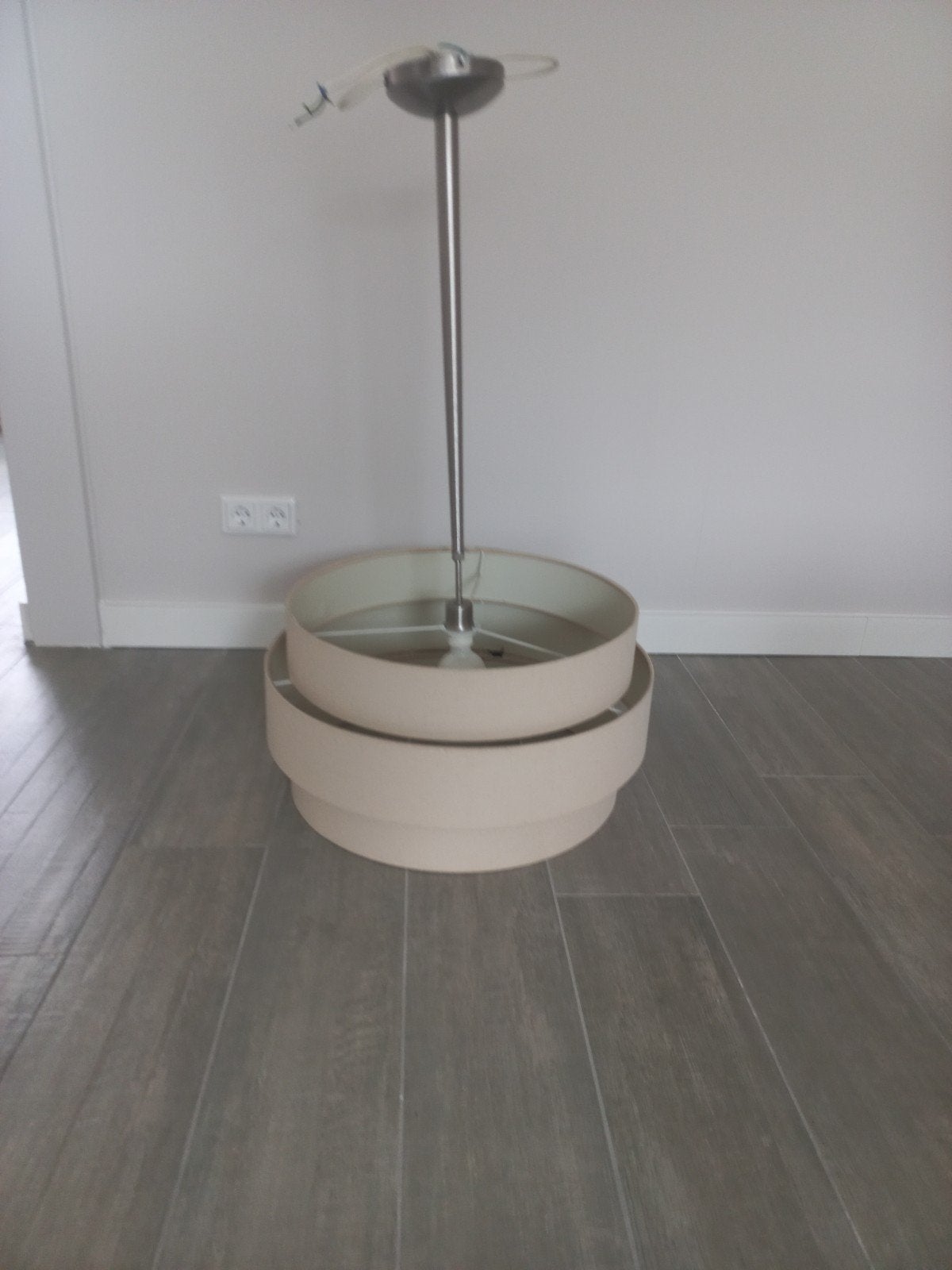 Moderne hanglamp met dimfunctie - Stijlvol en functioneel, Modern, E27 (groot), Ophalen of Verzenden, Textiel