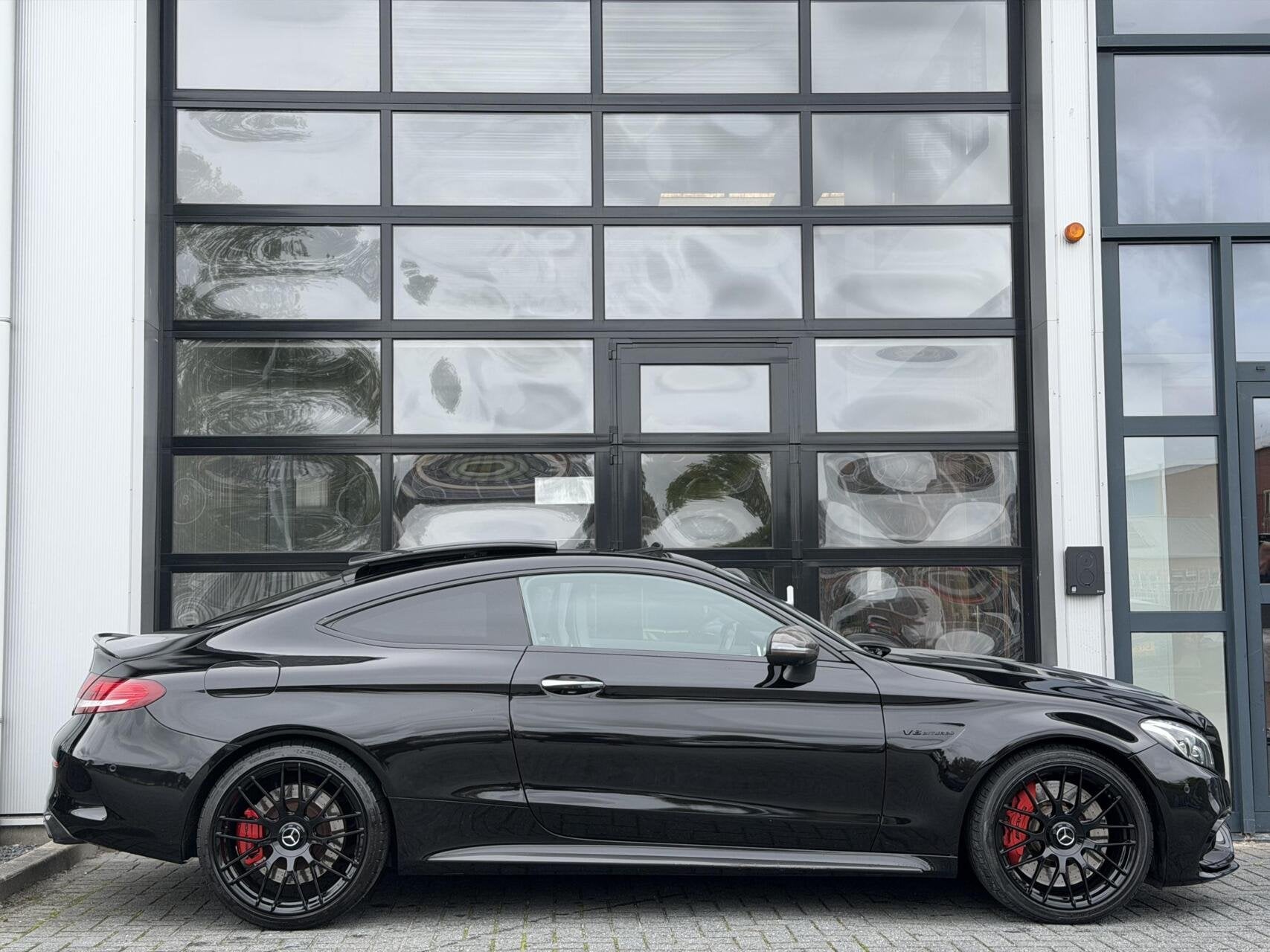 Mercedes C-klasse Coupé AMG 63 S V8 510PK+ / SCHAAL / CARBO, Auto's, Automaat, Achterwielaandrijving, Gebruikt, 4 stoelen