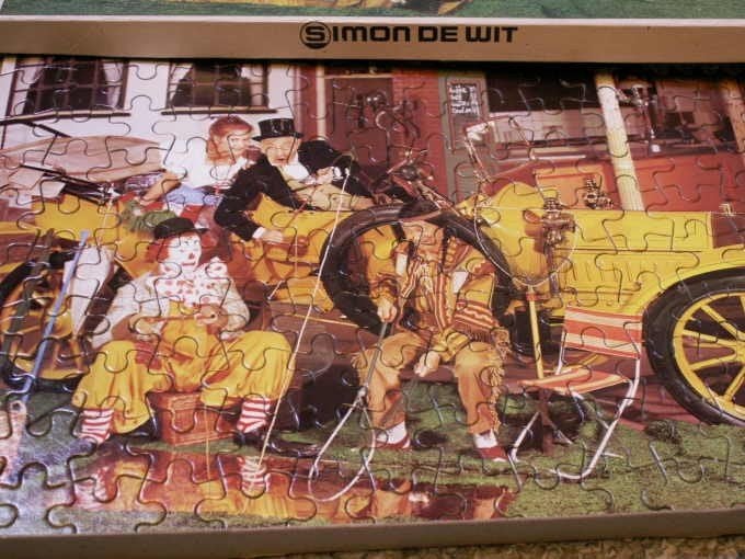 Puzzel van Pipo de Clown, Mamelou en Klukkluk sixties, Ophalen of Verzenden