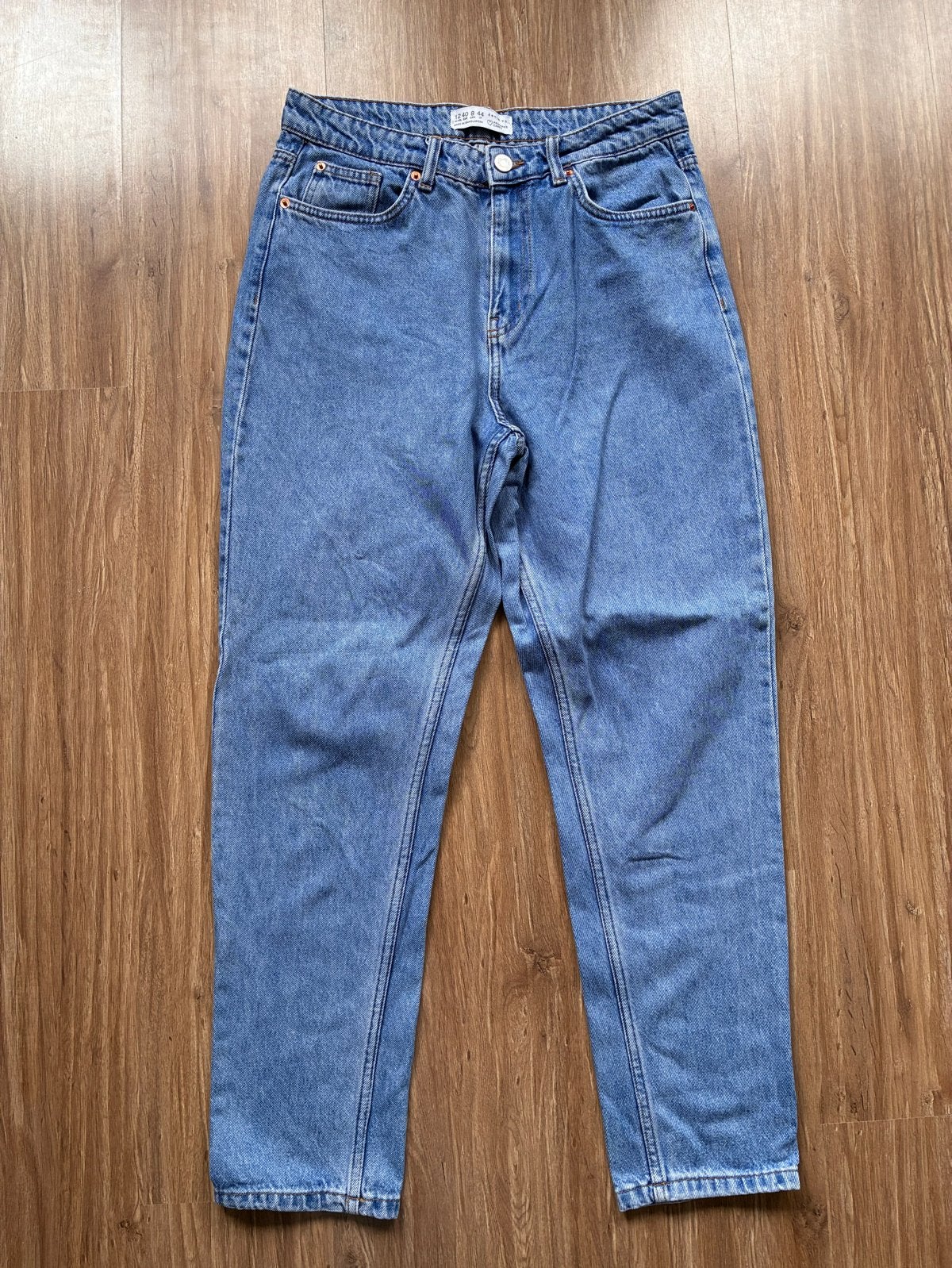 Primark denim co. jeans W30/W32 (mom jeans spijkerbroek), Ophalen of Verzenden, Gedragen, Blauw, W30 - W32 (confectie 38/40)