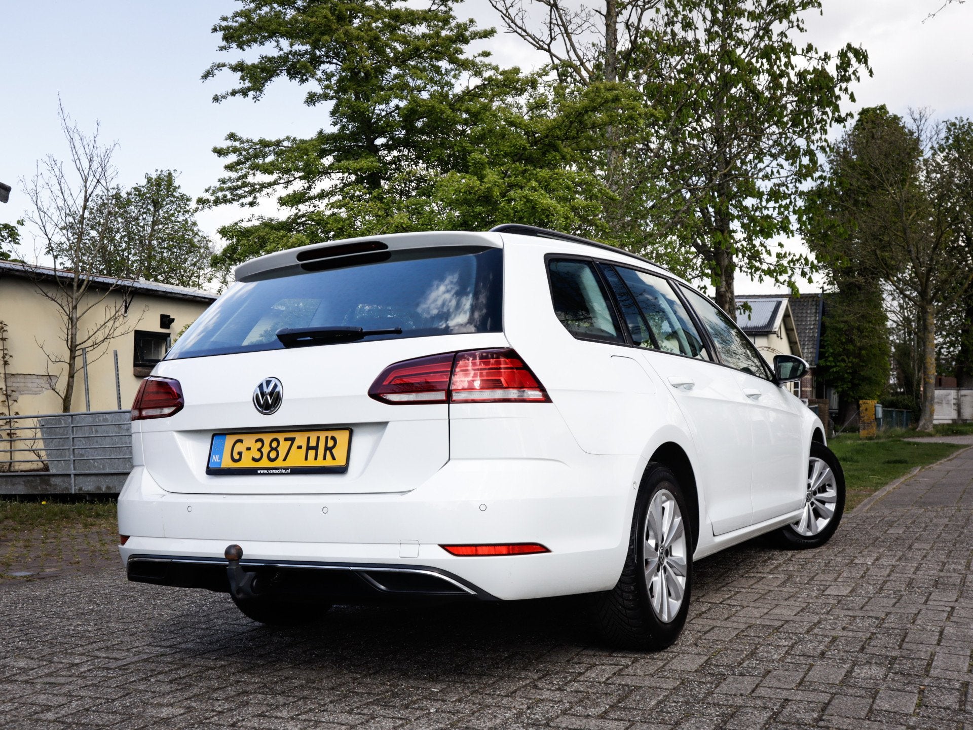 Volkswagen Golf Variant 1.5 TGI CNG Comfortline 1e-Eig. & De, 12 maanden, Stof, 4 cilinders, Wit