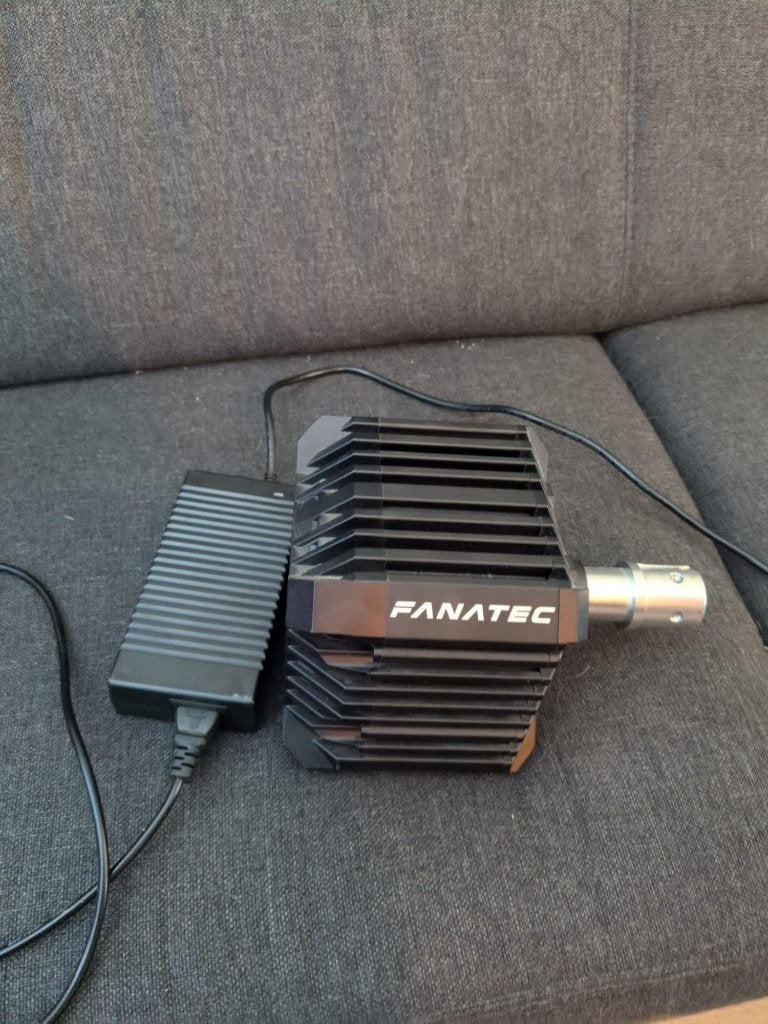 Fanatec CSL DD 8Nm direct drive + boost voeding + tafelklem, Computers en Software, Ophalen of Verzenden, Gebruikt