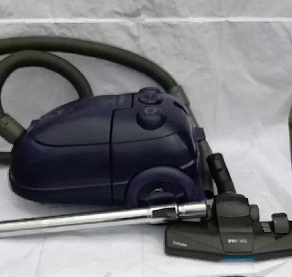 Philips Mobilo Plus Donker marineblauw, Gebruikt, Philips, Regelbare zuigkracht, Ophalen