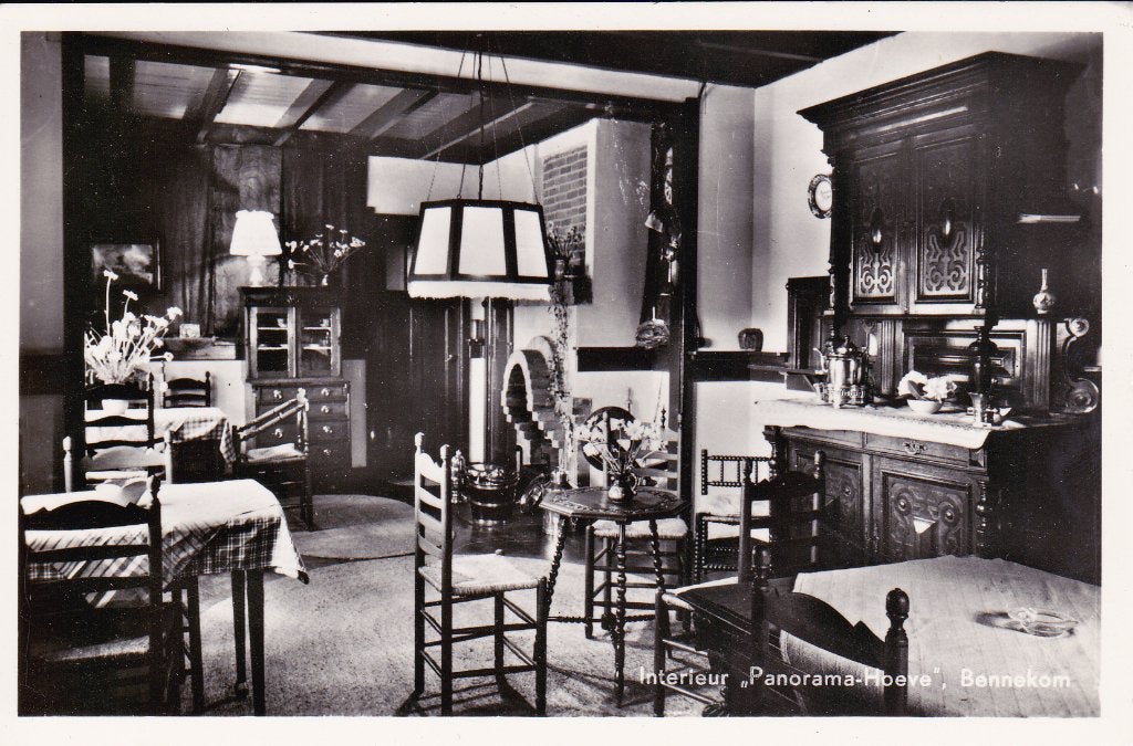 01773 Bennekom - Interieur Panorama Hoeve - 1967, Verzenden, 1960 tot 1980, Ongelopen, Gelderland