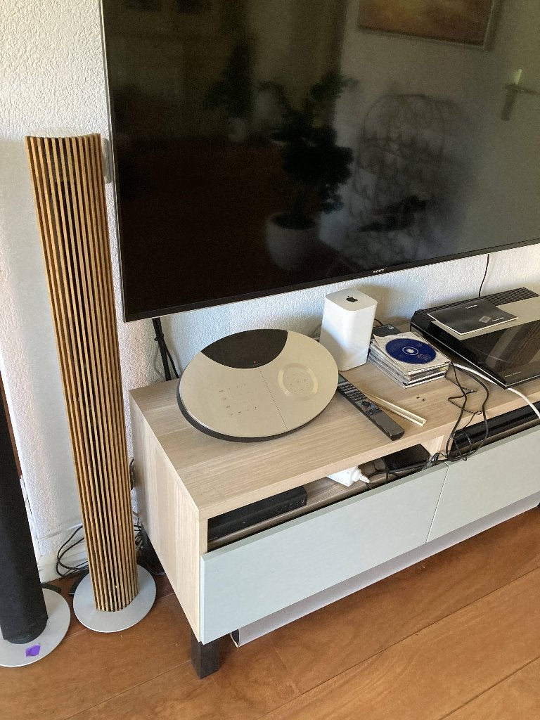 B&O Beocenter 2 Beolab 6000 houten fronten., Ophalen, Gebruikt, Cd-speler, Bang & Olufsen