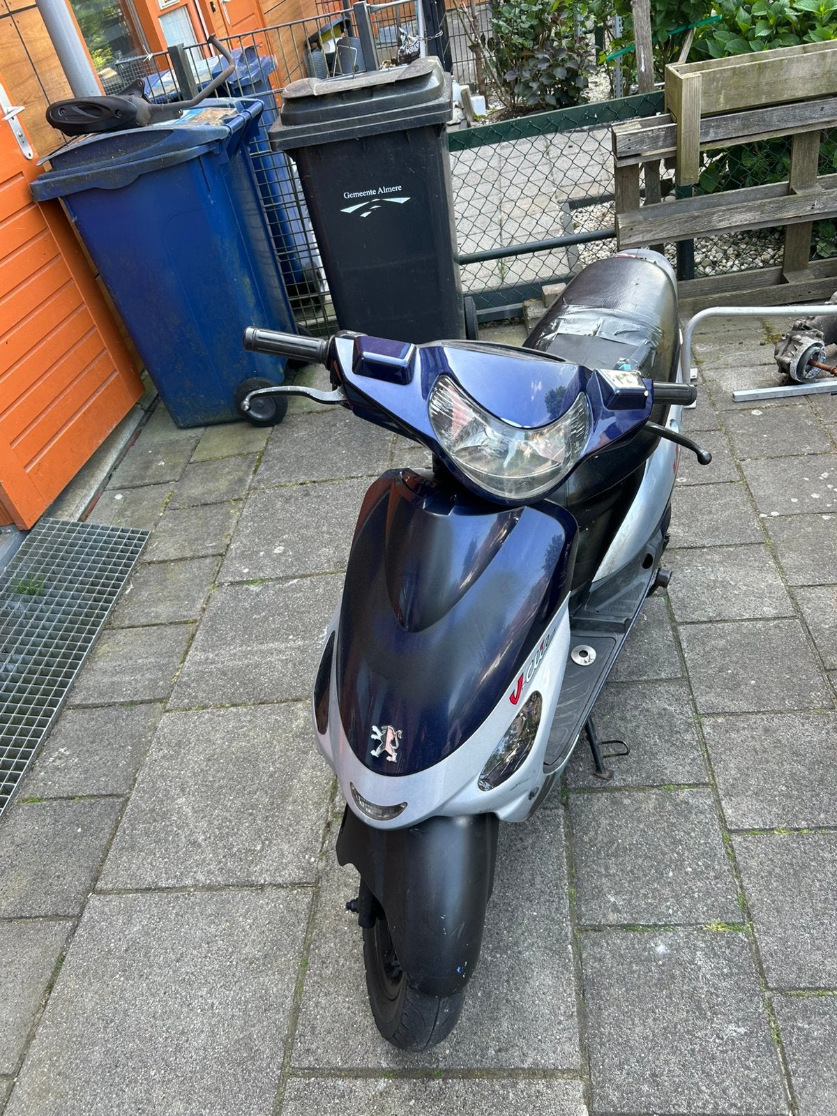 scooter, lichte opknapper, Ophalen, Gebruikt, Maximaal 45 km/u, 49 cc
