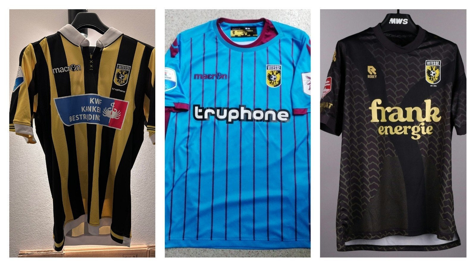 Gezocht: Matchworn Vitesse shirts - Diverse seizoenen, Maat XL, Ophalen of Verzenden, Shirt