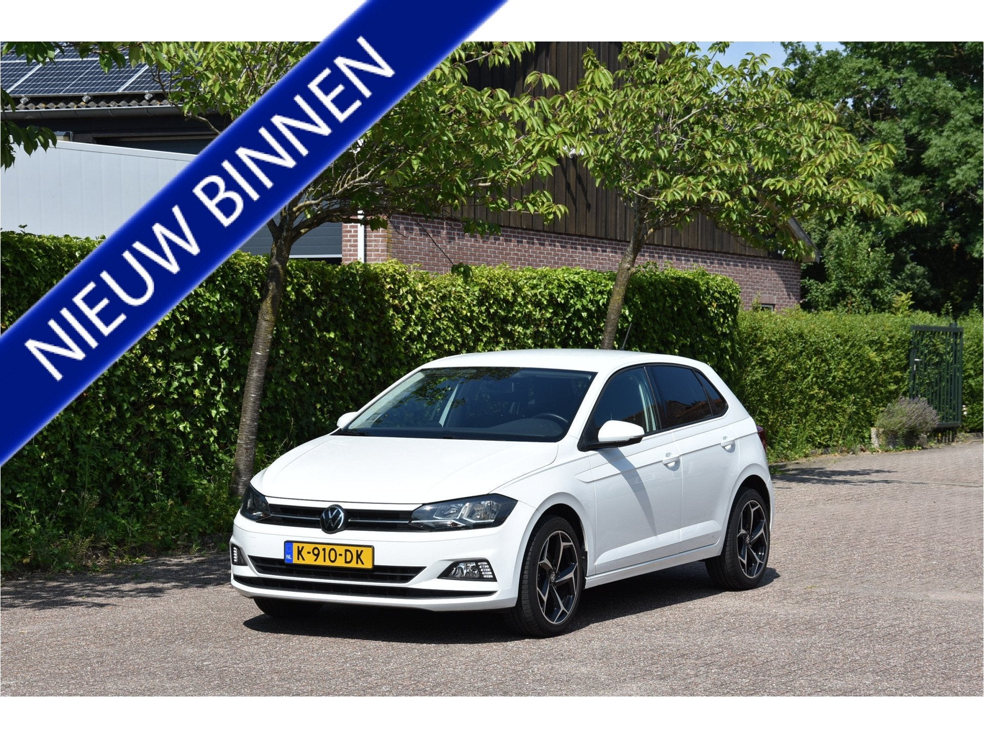 Volkswagen Polo 1.0 TSI DSG Camera IQ Drive Carplay NAP Comf, Auto's, Volkswagen, Stof, Gebruikt, Met garantie (alle), 1096 kg