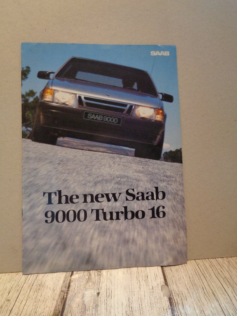 Saab 9000 folder, Ophalen of Verzenden, Zo goed als nieuw, Overige merken