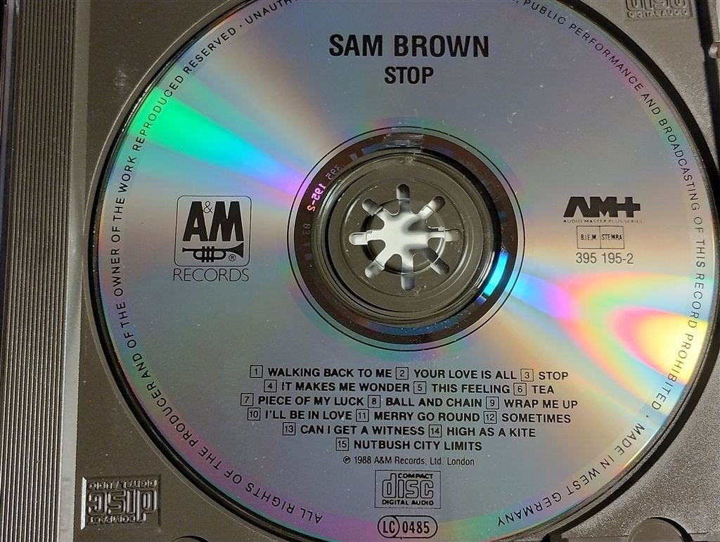 Sam Brown - Stop!, Ophalen of Verzenden, Zo goed als nieuw