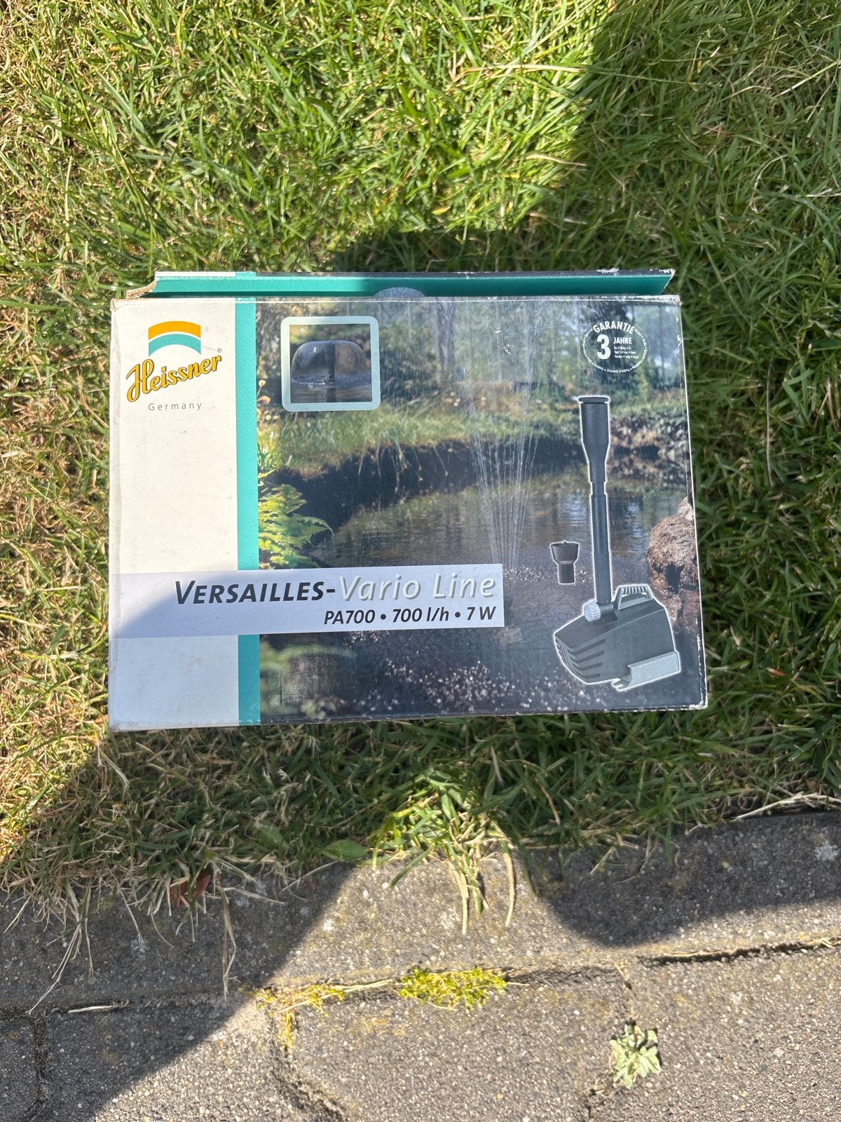 Heissner Versailles-Vario Line Vijverpomp PA700, Ophalen, Nieuw, Vijverpomp