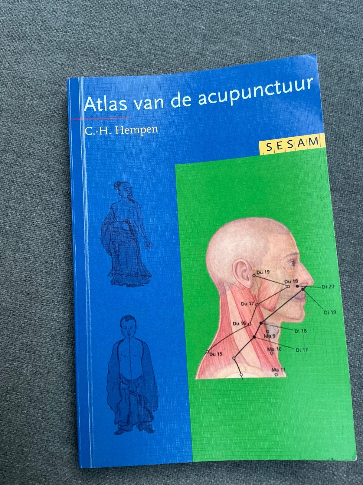 Atlas voor de acupunctuur (Sesam) C.H.Hempen, Ophalen of Verzenden, Gelezen, Kruiden en Alternatief