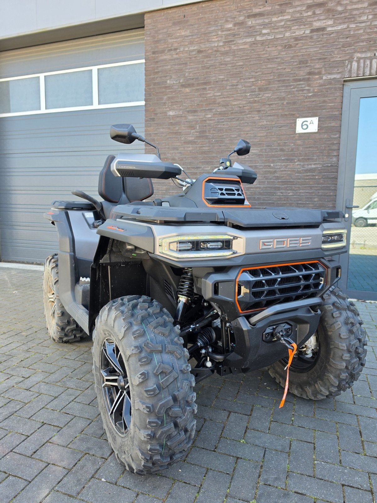 Goes terrox 1000 qaud 4x4 (cf moto) 800km met kenteken, Motoren, Quads en Trikes, 2 cilinders, 964 cc, Meer dan 35 kW