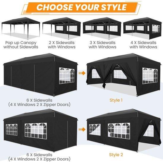Pop-Up Gazebo – Tuin Tent – Evenementen Tent, Corvance B.V., Verzenden, Nieuw, Corvancebol@gmail.com