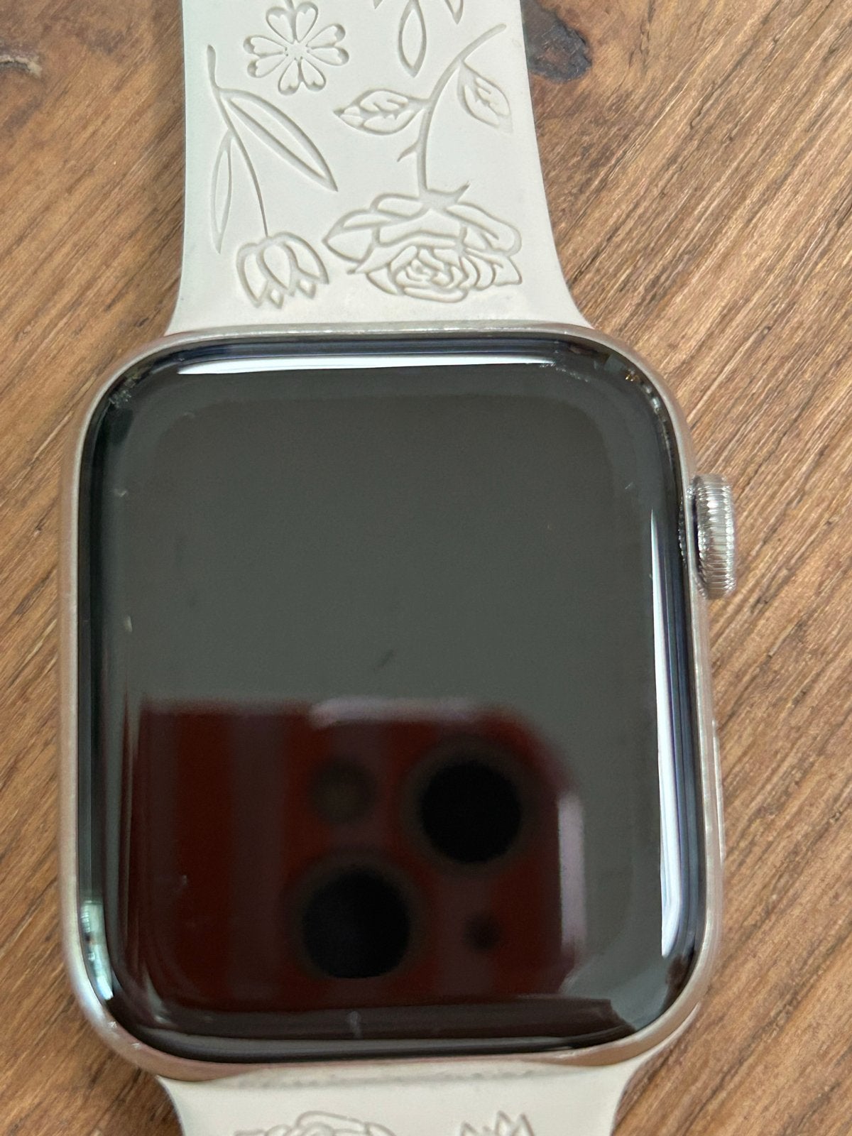 Apple Watch Series 5 44mm GPS + Sapphire met extra bandjes, Ophalen, IOS, Zo goed als nieuw, Waterdicht