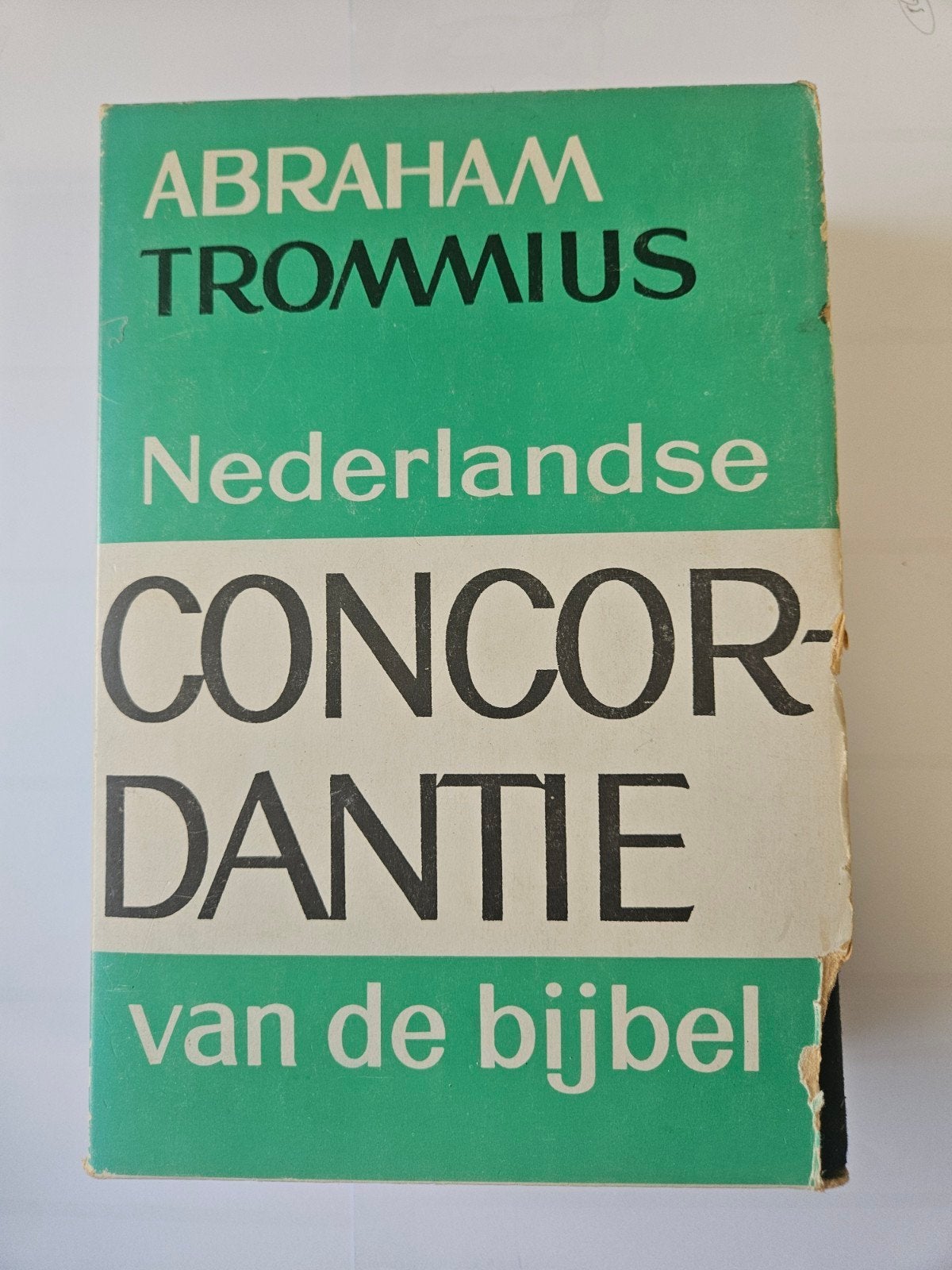 Trommius, A.; Nederlandse Concordantie van de Bijbel, Boeken, Ophalen of Verzenden, Gelezen, Christendom | Katholiek