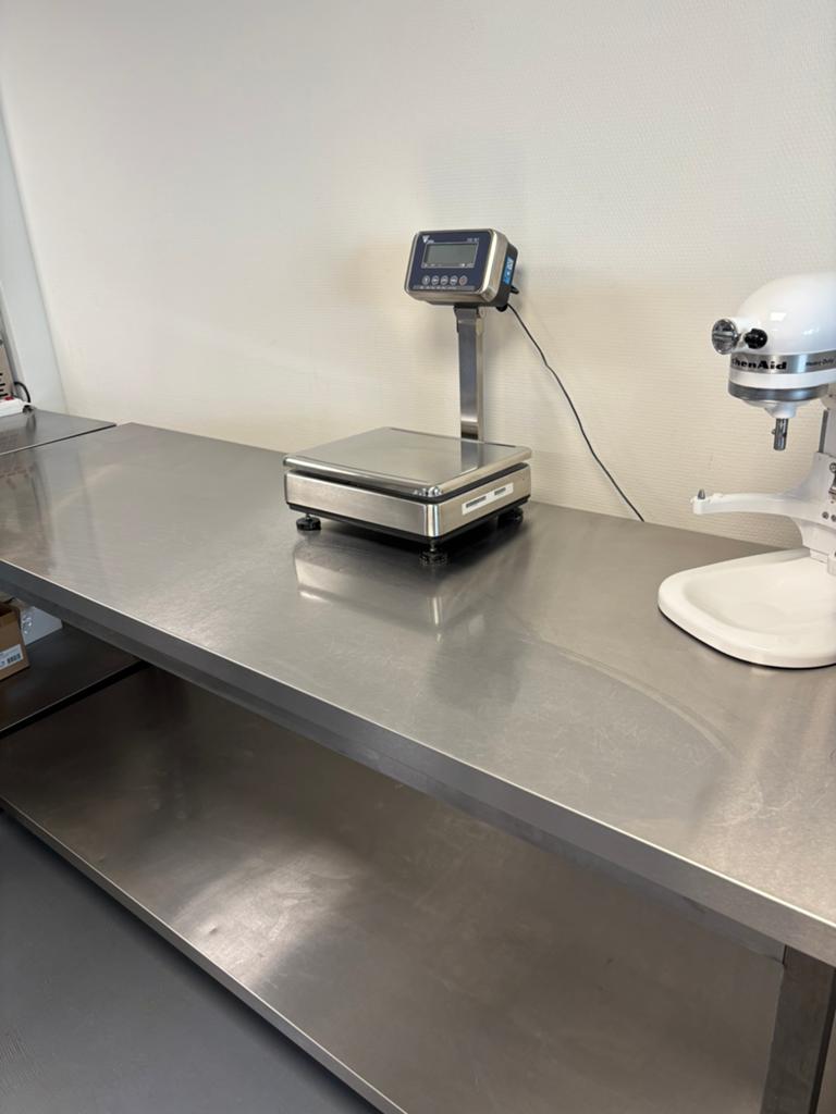 Professionele RVS Horeca werktafel 200x70x90, Ophalen, Gebruikt