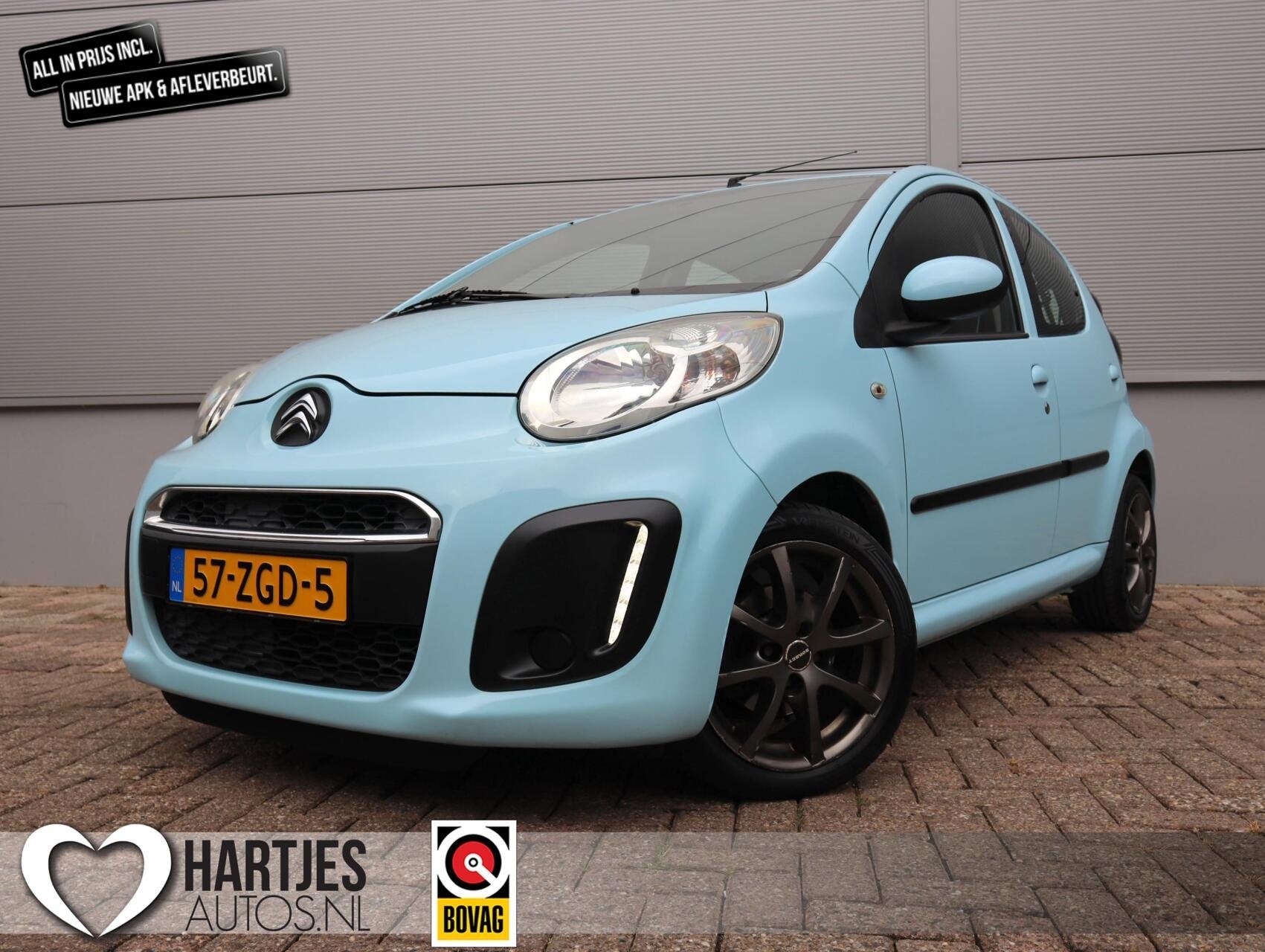 Citroen C1 1.0 Collection 5drs. (Vol-Opties!) NL-auto, Auto's, Citroën, Voorwielaandrijving, Euro 5, Stof, Gebruikt